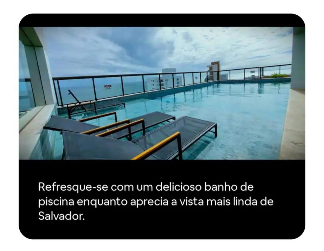 Luxuoso Studio Beira Mar Salvador da Bahia Exterior foto
